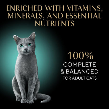 Perfect Portions Wet Cat Food Pate with Sustainable Salmon, Signature Seafood Entree, and Tender Whitefish and Tuna Entree Variety Pack, 2.6 Oz. Twin Pack Trays (24 Count, 48 Servings)