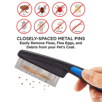 Cat Combs,Pet Comb  Professional Grooming Comb for Dog/Cat/Small Pets(3 Packs)